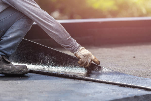 Professional Crawl Space Encapsulation technician working in Daleville, VA